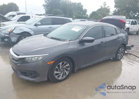 2016 Honda Civic Ex from USA, damaged, VIN 19XFC2F73GE224964